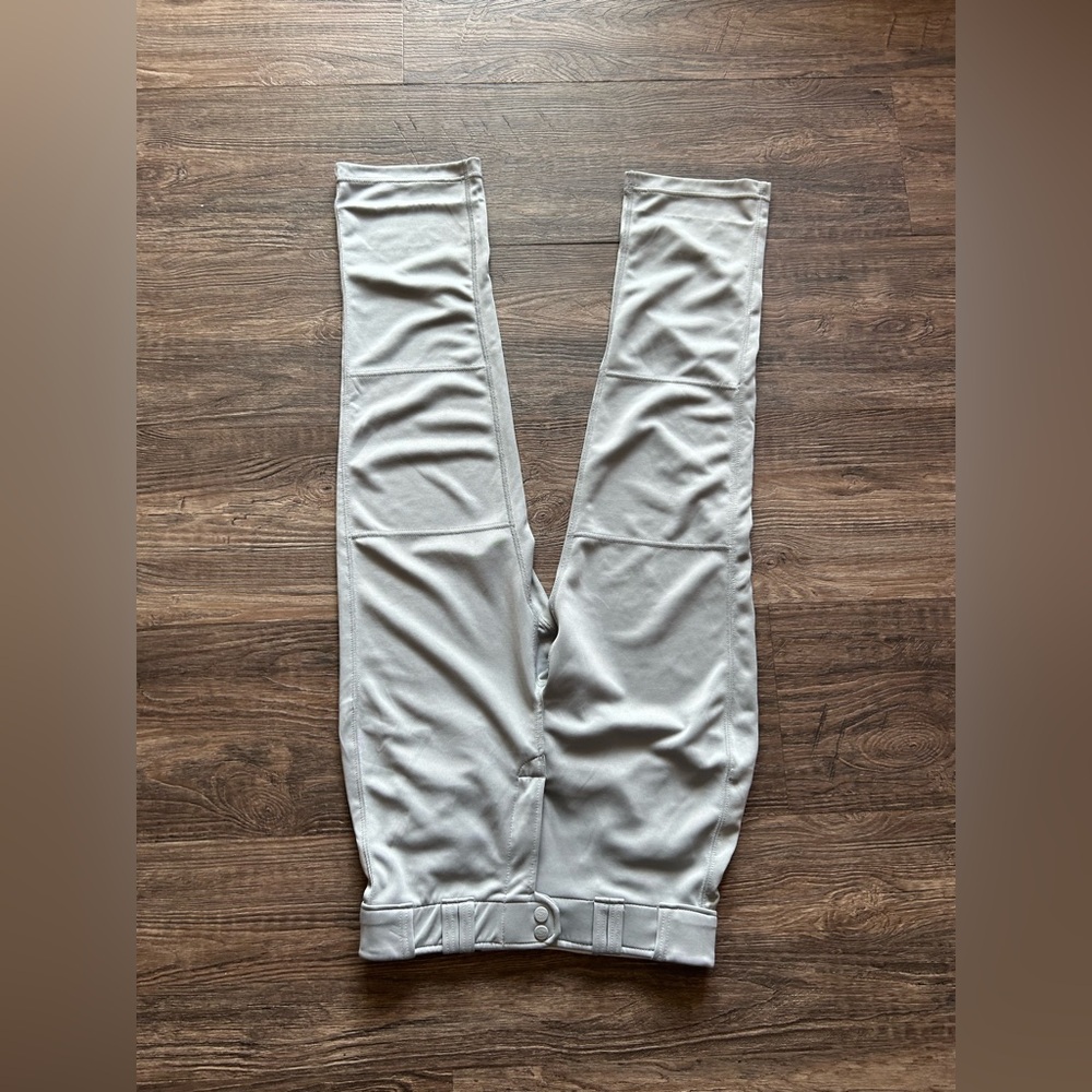 Rawlings Baseball Gray High-Waisted Pants Youth XXLarge